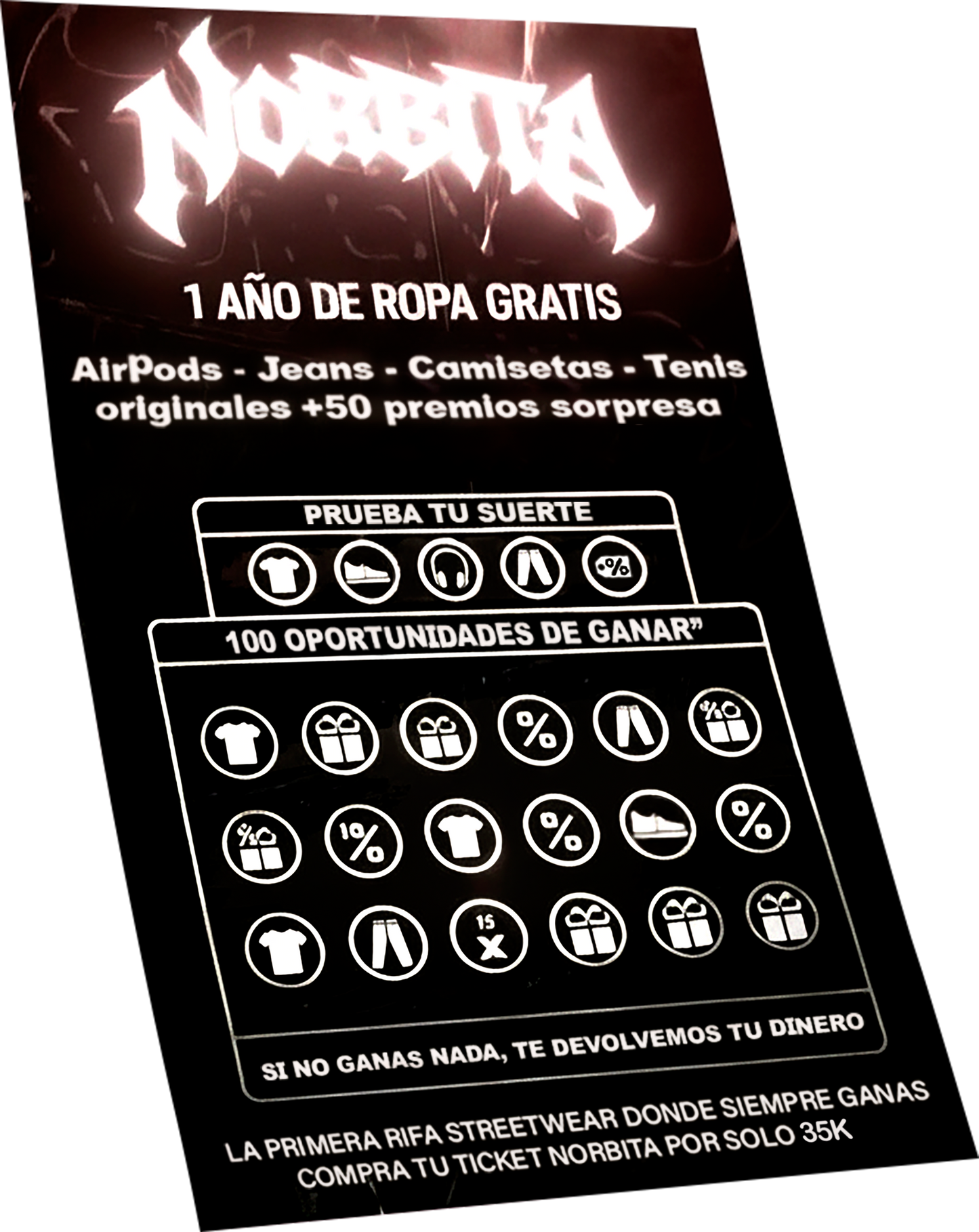 NBTicket 🎟️ (Rifa) 1 Año de ropa gratis.