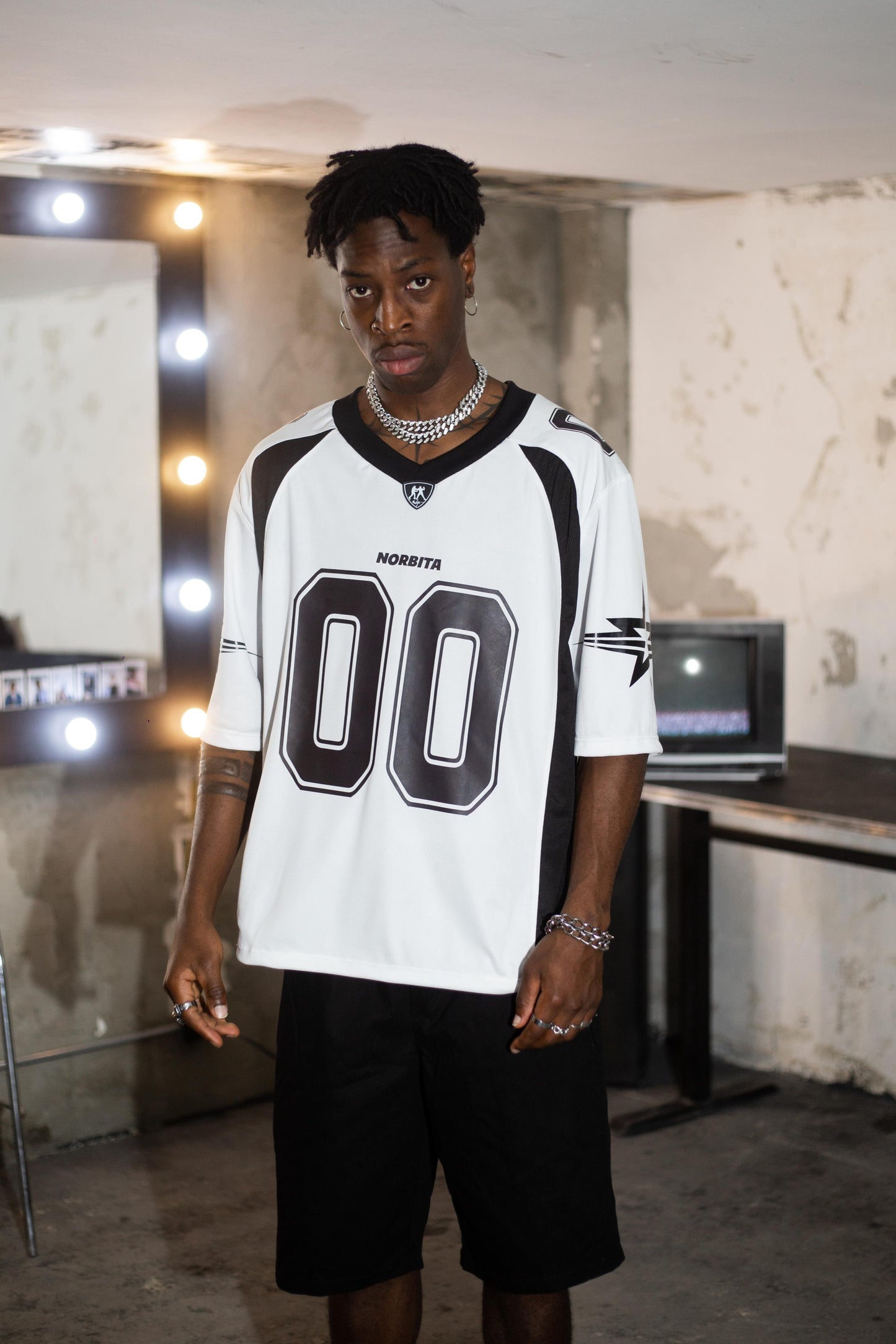 Norbita | Jersey NBT Blanco Negro