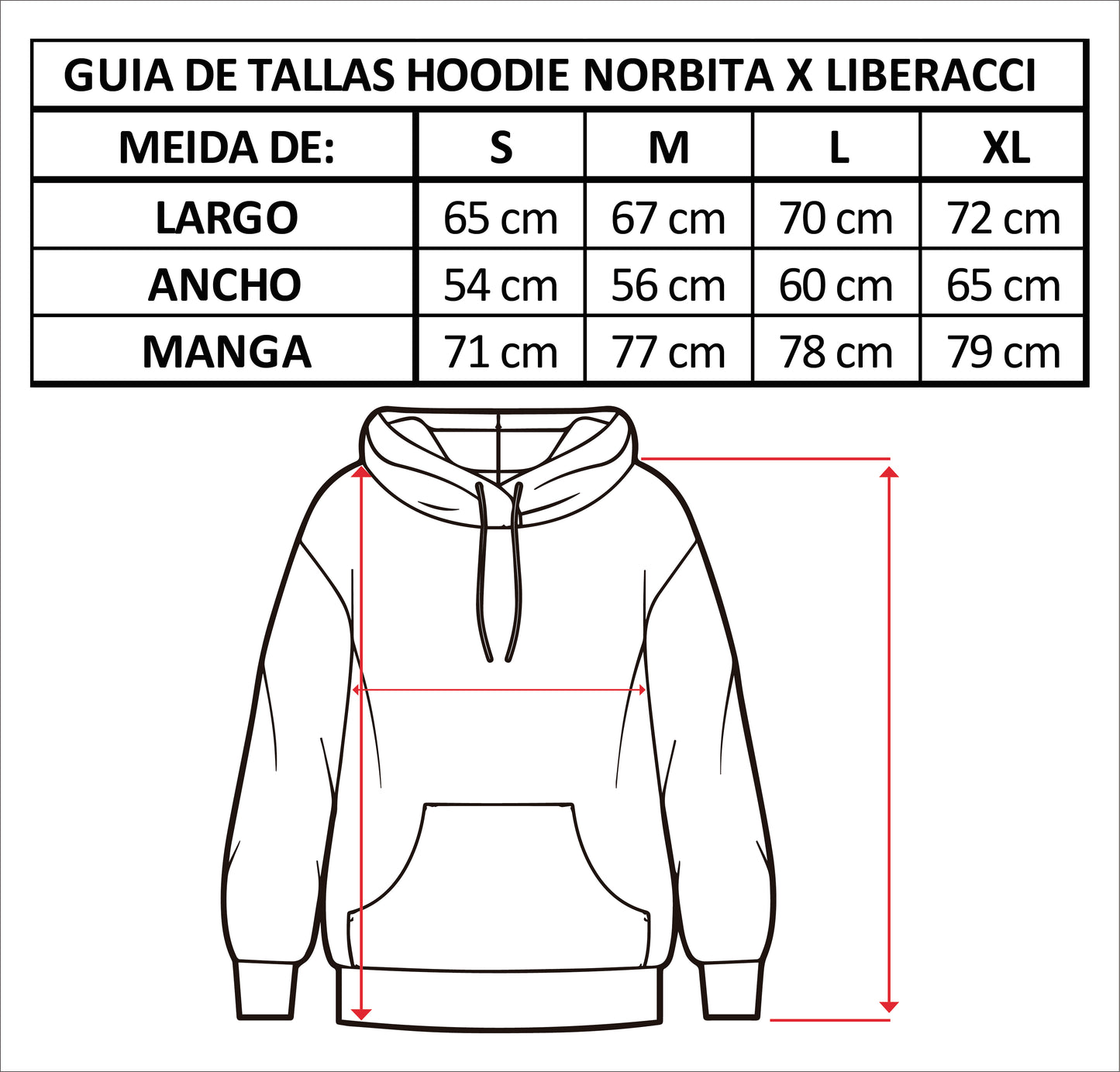 Norbita | HARD LETTERING Hoodie