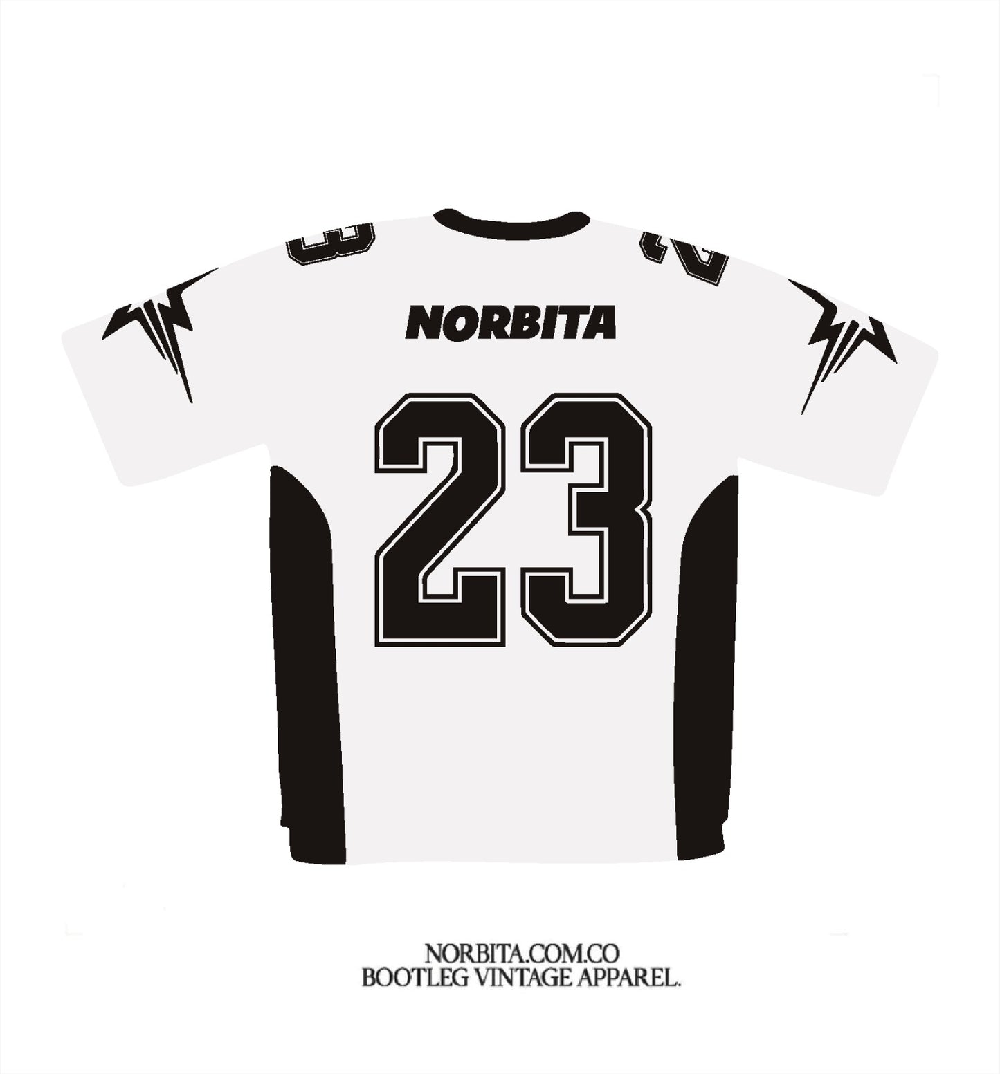Norbita | Jersey NBT Blanco Negro