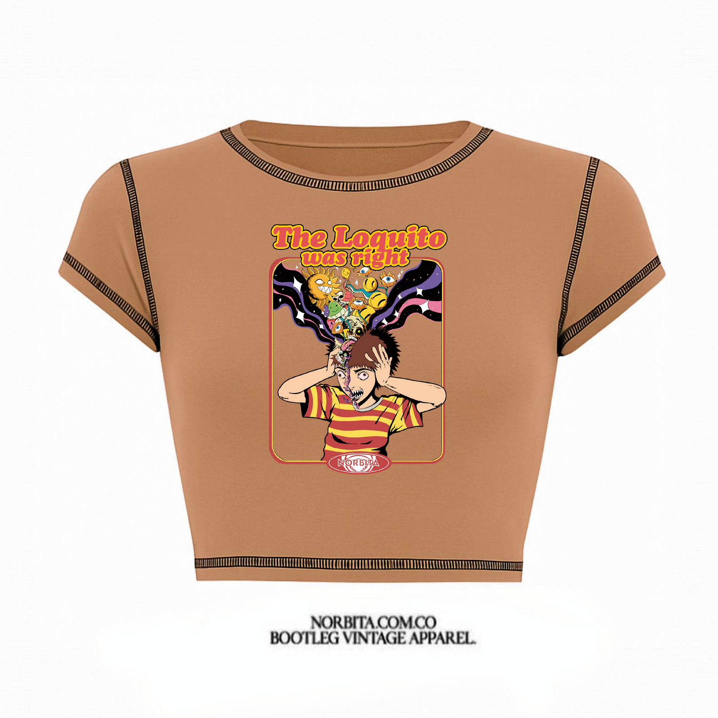 Norbita |The loquito was right (GRIMBOI) baby tee