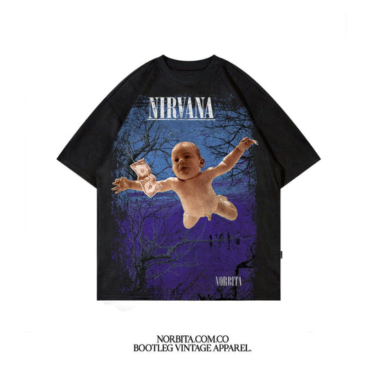 Norbita | Nirvana nevermind boxy fit T- Shirt