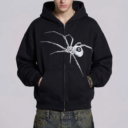 Norbita | Bite spider Zip Up Hoodie