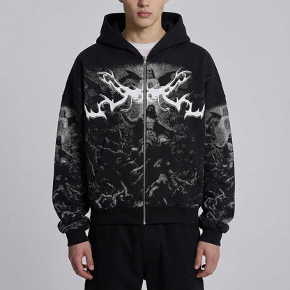Norbita | Salvación Zip Up Hoodie