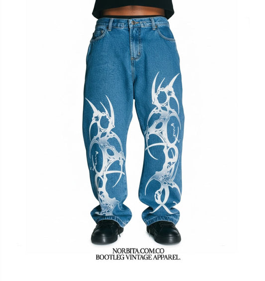 Norbita | Hard Dysto Jeans blue