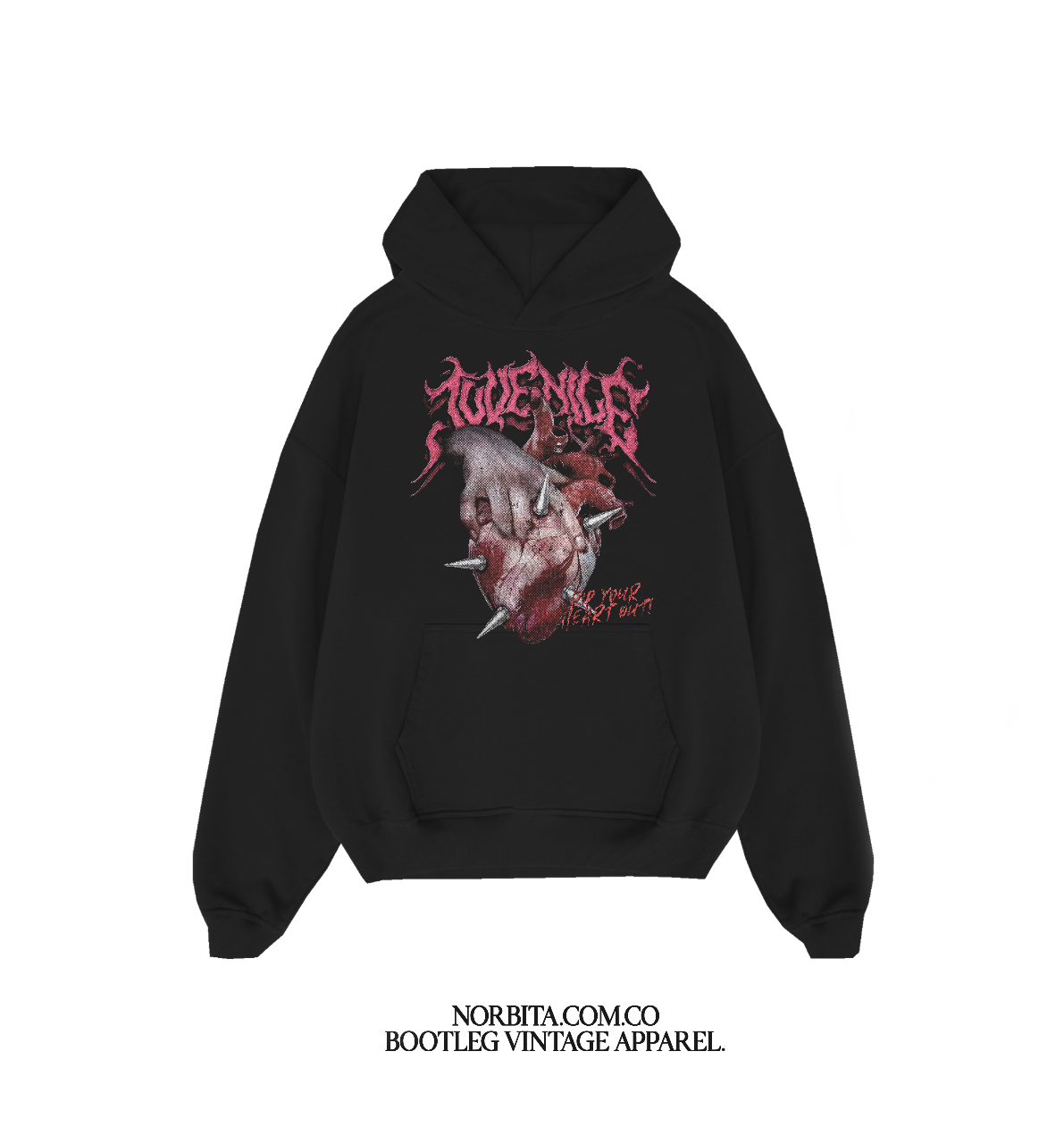 Norbita | heart  Hoodie