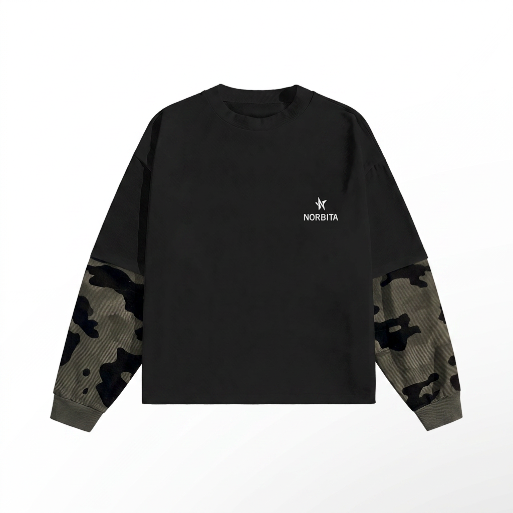 Norbita | Camo dark Long Sleeve T-Shirt