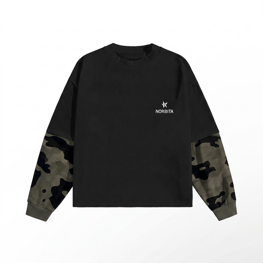 Norbita | Camo dark Long Sleeve T-Shirt