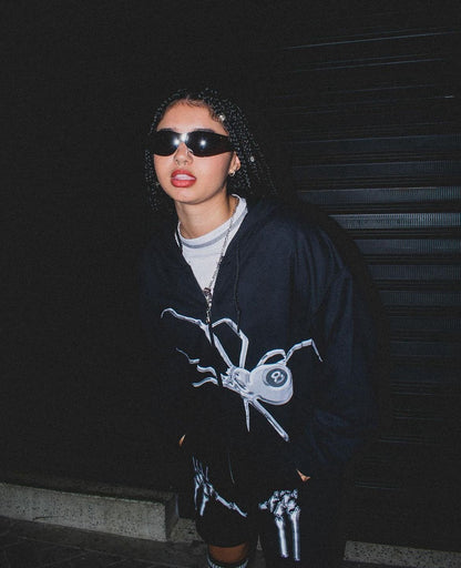 Norbita | Bite spider Zip Up Hoodie