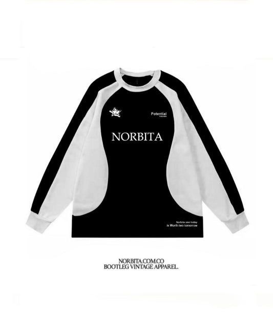 Norbita | Potential (NEGRO) Raglan Sweatshirt