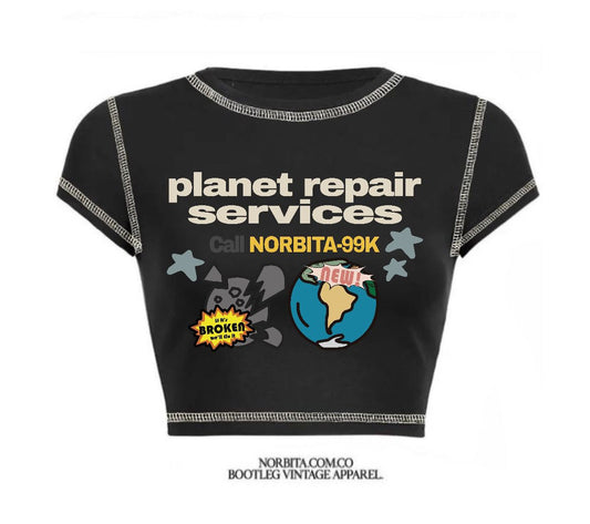 Norbita | Planet repair baby tee