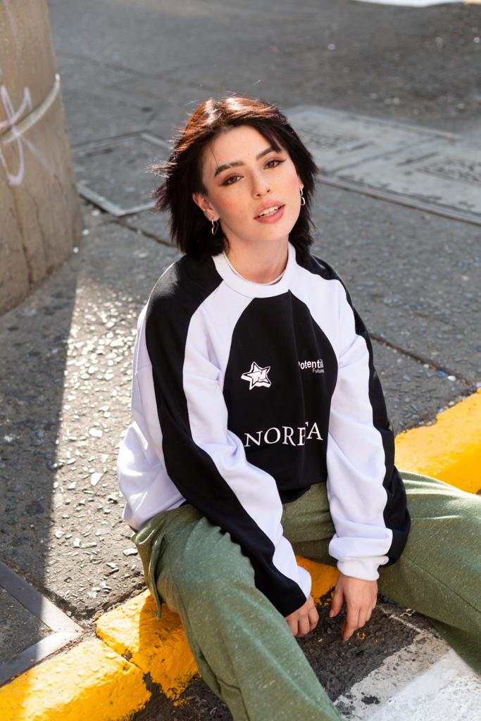 Norbita | Potential (NEGRO) Raglan Sweatshirt