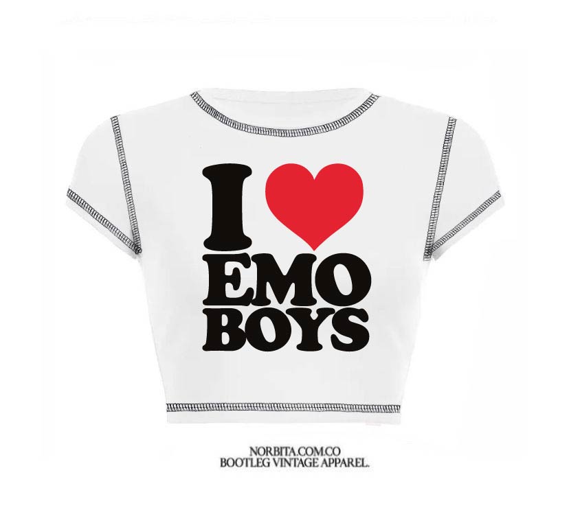 Norbita | i love emo boys baby tee