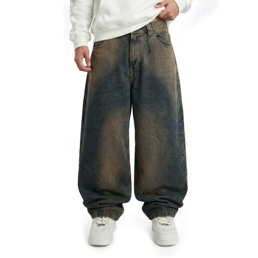 Norbita | Mud Wash Baggy Jeans