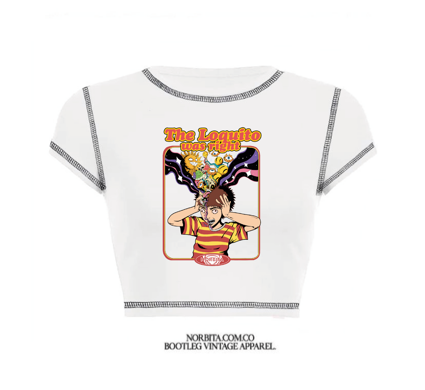 Norbita |The loquito was right (GRIMBOI)  baby tee