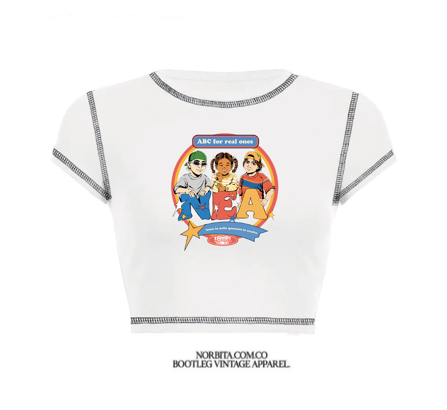 Norbita |ABC (GRIMBOI) baby tee
