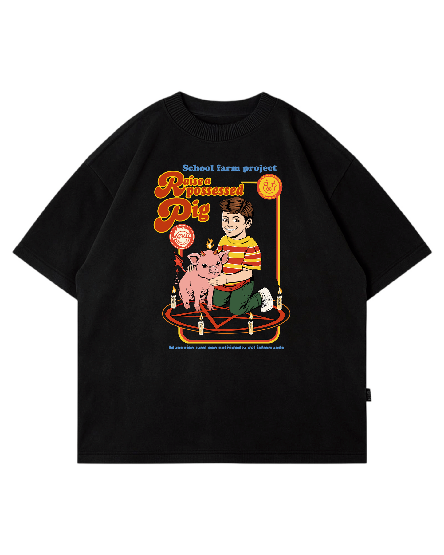Norbita | Raise a possessed (GRIMBOI) pig T - Shirt