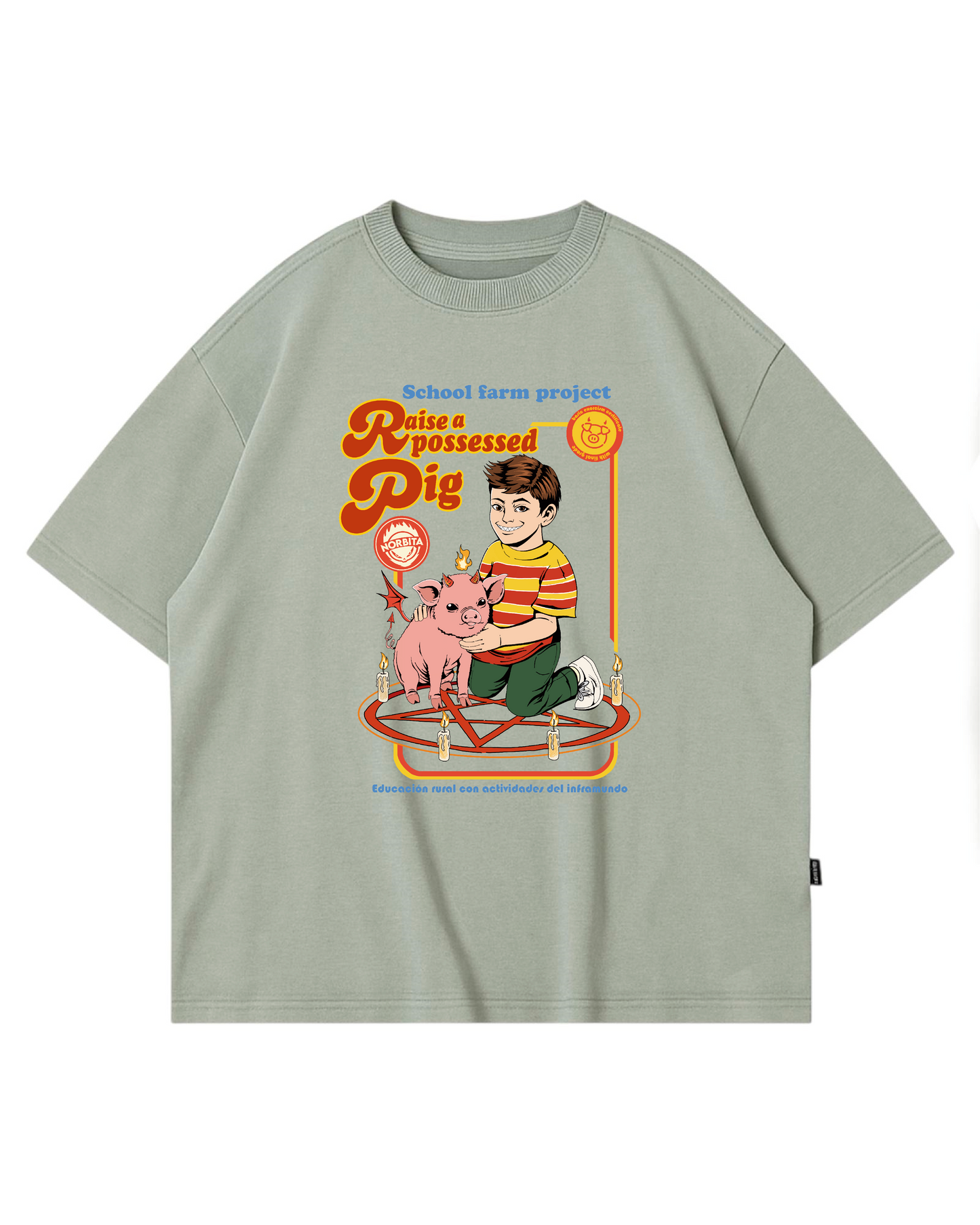 Norbita | Raise a possessed (GRIMBOI) pig T - Shirt
