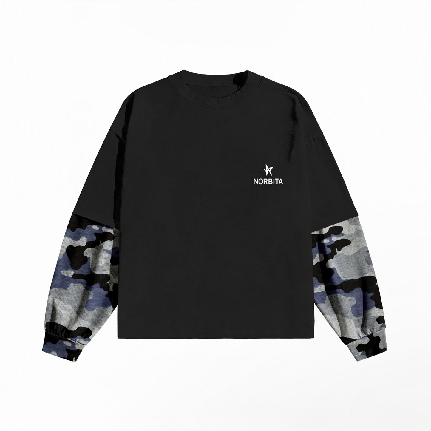 Norbita | Camo Snow Long Sleeve T-Shirt