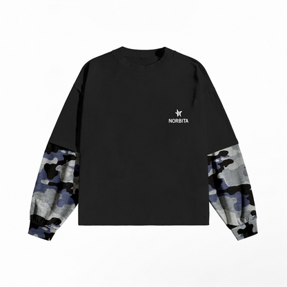 Norbita | Camo Snow Long Sleeve T-Shirt