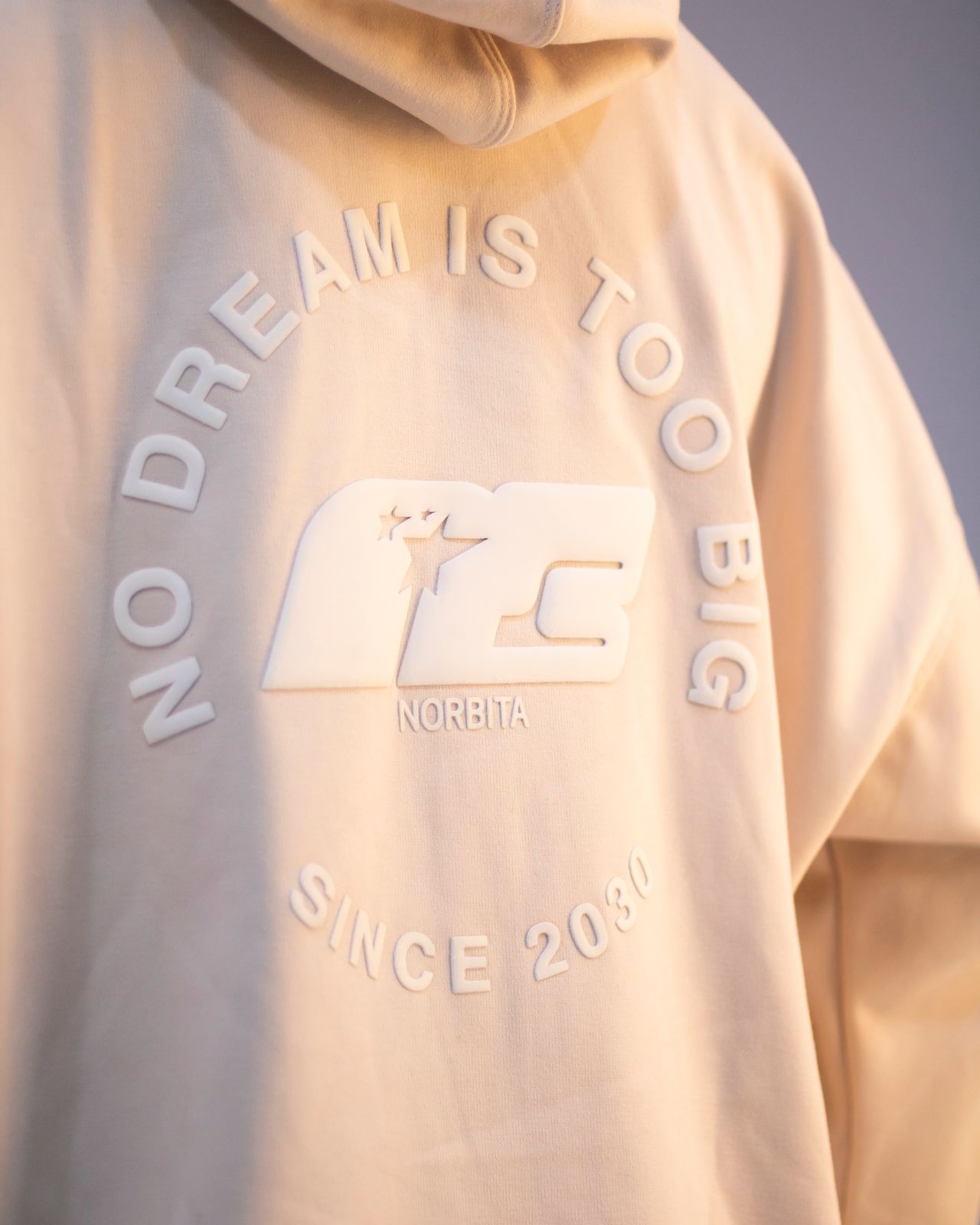 Norbita | No dream puf zip up Hoodie