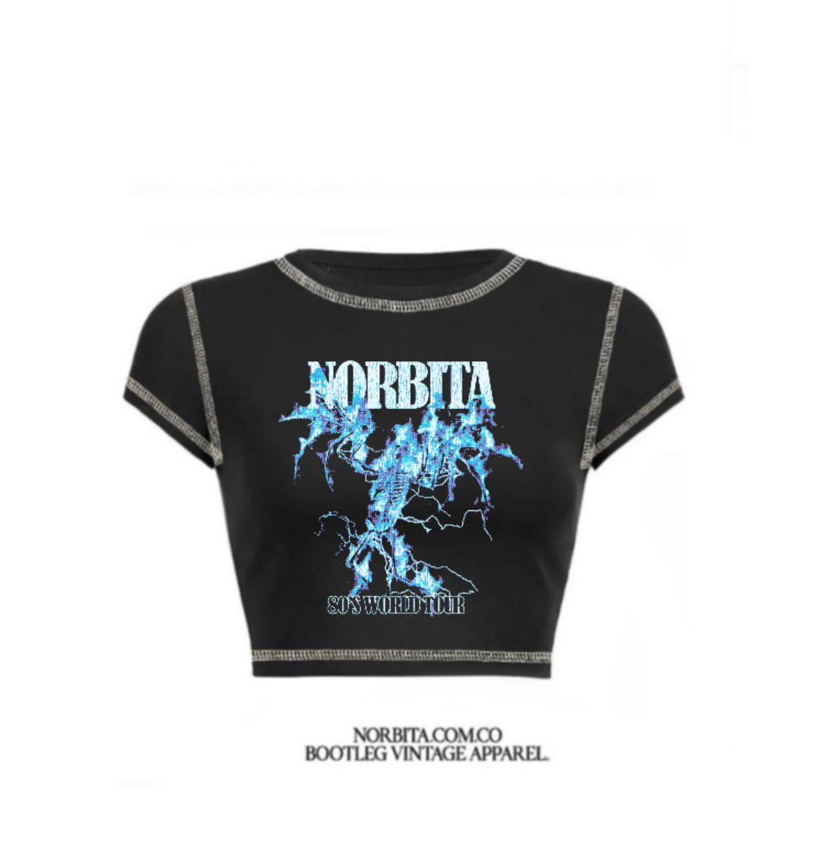 Norbita | S3 80’s tour baby tee