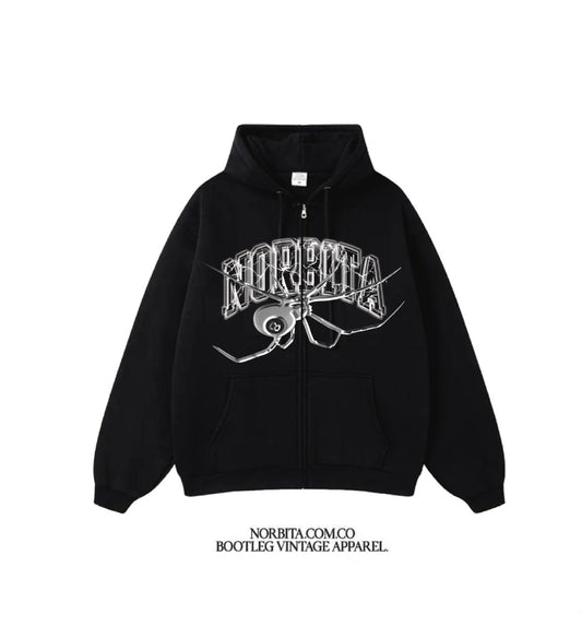 Norbita | S3 Current Spider Zip Up Hoodie