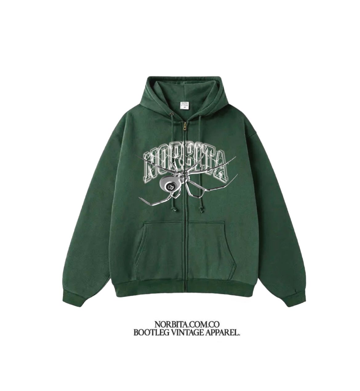 Norbita | S3 Current Spider Zip Up Hoodie